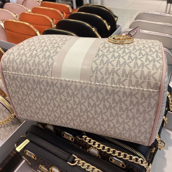 MK Bedford SM Duffle Satchel Crossbody Vanilla - Picture 5 of 8